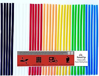 Baguettes de soudage en plastique jounjip ldpe (7 couleurs) tiges. DIAYTAR COTE D'IVOIRE est une boutique en ligne fiable et sécurisée qui propose des moyens de paiement variés et des options de livraison rapides. Les clients peuvent ainsi acheter en toute confiance et recevoir leurs commandes rapidement. La boutique est également connue pour son service client de qualité qui répond aux besoins et aux questions des clients.