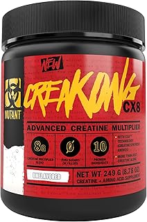 Mutant creakong cx8 | multiplicateur de créatine avancé | supplément de créatine + acides aminés - 249 g | 30 portions. DIAYTAR COTE D'IVOIRE est une boutique en ligne généraliste proposant plus de 300000 références de produits. Elle est leader sur le marché ivoirien et propose une large gamme de produits pour répondre aux besoins de ses clients. 