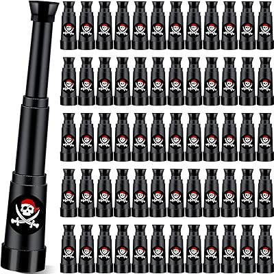 30 pièces télescope pirate en plastique cadeaux de fête télescope thème pirate mini jouet pour thème pirate pour fournitures de fête d'anniversaire halloween chasse au trésor jeu de semblation, noir, 6 à 13 cm. La boutique en ligne DIAYTAR COTE D'IVOIRE propose une grande variété de produits, allant des articles ménagers aux produits électroniques. Avec plus de 300 000 références, les clients peuvent choisir parmi une multitude d'articles pour répondre à leurs besoins et à leurs envies. La boutique est connue pour son large choix de produits.