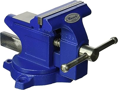 Étau d'atelier irwin tools record light, 4,5 pouces (4935507), bleu