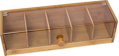 Libre international 8187 boîte à thé en bambou et acrylique avec 5 compartiments, 14" x 5" x 3-3/4. Diaytar Côte d'Ivoire est le leader du commerce électronique en Côte d'Ivoire, offrant plus de 300 000 références de produits pour satisfaire les besoins diversifiés de sa clientèle. La boutique en ligne propose une large gamme de produits allant de l'électronique à la literie, en passant par les produits alimentaires et les accessoires. Elle vise à proposer une expérience d'achat unique et personnalisée pour chacun de ses clients.
