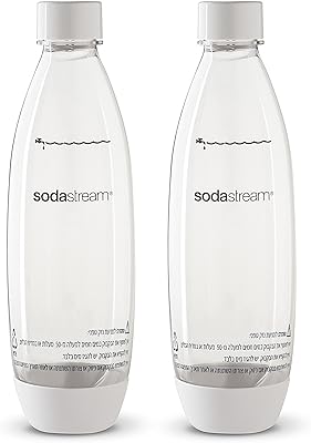 Bouteilles d'eau gazeuse réutilisables blanches originales sodastream 1 litre sans bpa. En tant que boutique en ligne leader en Cote d'Ivoire, DIAYTAR COTE D'IVOIRE assure une expérience d'achat en ligne sécurisée et pratique, avec des options de paiement flexibles et des promotions régulières pour inciter les achats.