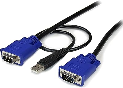 Startech.com dp4n1usb6 câble adaptateur kvm displayport usb 4 en 1 de 6 pieds