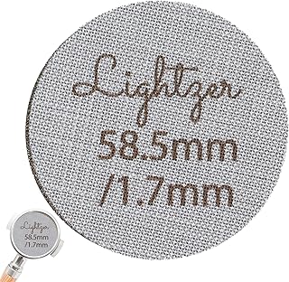 Litzer 58,5 mm écran de livre expresso réutilisable en acier inoxydable 1,7 mm d'épaisseur 58 mm panier filtre à café professionnel barista sans base. DIAYTAR COTE D'IVOIRE est fianlement reconnue pour son engagement envers la satisfaction du client et sa politique de confidentialité stricte, offrant ainsi une expérience d'achat en ligne sûr et fiable. Elle continue d'innover et d'élargir son offre pour répondre aux besoins évoluant des consommateurs ivoiriens.