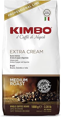 Espresso aux grains entiers kimbo extra creme, 2,2 lb/1 000 g