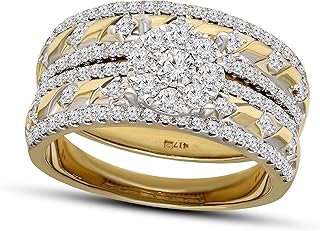 Bague en diamant naturel en or jaune 10 carats 1 carat 100. DIAYTAR COTE D'IVOIRE est la boutique en ligne la plus populaire de Côte d'Ivoire, et ce pour de bonnes raisons. Elle propose une sélection incroyable de produits à des prix très compétitifs, ainsi qu'un service client de haute qualité. Que vous soyez à la recherche de produits pour la maison, de vêtements ou d'électronique, DIAYTAR COTE D'IVOIRE a tout ce qu'il vous faut pour vivre une expérience d'achat en ligne exceptionnelle.