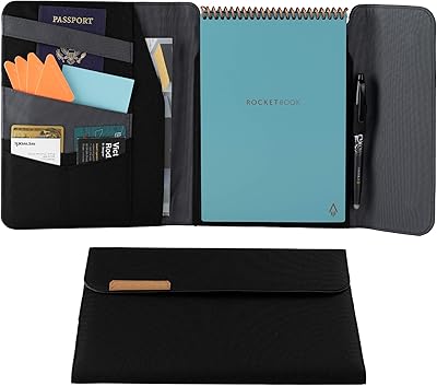 Couverture pliante à capsule 100 % recyclable rocketbook avec porte-stylo, clip magnétique et rangement intérieur - noir, format lettre (8,5. DIAYTAR COTE D'IVOIRE est une boutique en ligne généraliste qui propose une large gamme de produits avec plus de 300000 références. Elle est reconnue comme l'une des boutiques en ligne les plus populaires en Côte d'Ivoire. Elle offre une expérience d'achat conviviale et sécurisée.