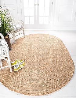 Vibanth oval design jute naturel indien tressé à la main tapis. Avec plus de 300 000 références de produits, DIAYTAR COTE D'IVOIRE est la boutique en ligne la plus complète en Côte d'Ivoire. Elle propose des produits de haute qualité provenant de marques réputées, ainsi que des produits locaux. Les clients peuvent naviguer facilement sur le site et trouver les produits qu'ils recherchent grâce à la fonction de recherche avancée.