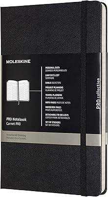 Cahier professionnel moleskine 13 x 21 cm, idéal pour le bureau et le travail, couverture rigide et fermeture élastique - noir. DIAYTAR COTE D'IVOIRE est une boutique en ligne généraliste qui propose plus de 300 000 références de produits, faisant d'elle la boutique leader en Côte d'Ivoire. Avec une gamme variée de produits, les clients peuvent trouver tout ce dont ils ont besoin en un seul endroit. La qualité et la fiabilité des produits sont garantis.