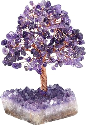 Jovivi arbre d'argent en cristal de guérison en améthyste naturelle sur base de géode druzy en améthyste pour la décoration de la maison, de la richesse et de la chance. DIAYTAR COTE D'IVOIRE se distingue par son énorme choix de produits, allant des articles de maison et de décoration aux produits électroniques et à l'équipement pour les loisirs. La boutique en ligne met également l'accent sur la satisfaction client, avec des services de livraison rapides et des délais de retour souples. Cela en fait le choix idéal pour les consommateurs ivoiriens.
