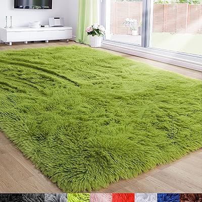 Tapis moelleux et pour chambre à coucher salon d'enfant tapis en velours