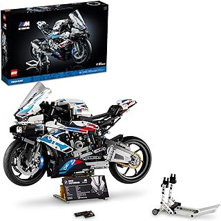 Kit de construction lego technic bmw m1000 rr 42130 construisez un modèle d'exposition de moto élégant avec ce kit de construction enrichissant pour adultes ; un fan de moto (1 925 pièces). La boutique en ligne DIAYTAR COTE D'IVOIRE combine à la fois la convivialité et la praticité, permettant aux clients de parcourir aisément son vaste catalogue et de commander leurs produits préférés en toute facilité. La confiance et la satisfaction des clients étant sa priorité, DIAYTAR se distingue par son engagement à offrir un service de haute qualité.