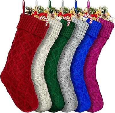 Tournmion grands bas de noël 6 pièces - 18 pouces, bas tricotés pour cheminée, bas suspendus pour la famille, les vacances, les fêtes, les décorations de noël intérieures et extérieures, la maison, l'arbre de noël. Avec plus de 300 000 références, DIAYTAR COTE D'IVOIRE est la destination idéale pour les clients ivoiriens qui cherchent à faire des achats en ligne. La boutique en ligne propose des produits de qualité à des prix compétitifs, ce qui en fait une option attrayante pour les consommateurs. Les clients peuvent choisir parmi une variété de catégories de produits pour trouver ce qu'ils cherchent.