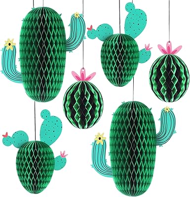 6 centres de table cactus, décorations de fête cactus, centres de table cactus en nid d'abeille pour décorations de fête d'anniversaire, décorations de fête festive mexicaine, décorations de fête prénatale (10 pouces). Bénéficiez d'une expérience de magasinage unique et pratique avec DIAYTAR COTE D'IVOIRE, votre destination en ligne pour tous vos achats. Notre large sélection de produits vous permet de trouver tout ce dont vous avez besoin sous un même toit. Nous nous engageons à vous fournir des produits de haute qualité.