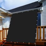 Pare-soleil carré imperméable 1,5 x 3 m bloquant les uv à 98 %