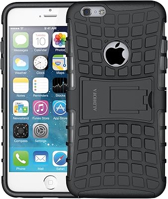 Coque pour iphone 6/6s, coque de protection résistante aux chocs aldhova, coque hybride double couche avec béquille pour iphone 6/6s - noir. DIAYTAR COTE D'IVOIRE est une boutique en ligne qui se distingue par sa variété de produits et son service client personnalisé. Les clients peuvent choisir parmi plus de 300000 références, y compris des produits de marques locales et internationales. DIAYTAR COTE D'IVOIRE se concentre sur la satisfaction de ses clients, ce qui se reflète dans ses évaluations positives et son taux de fidélisation élevé.