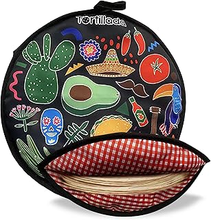 Tortillada - chauffe-tortilla/récipient chauffant de 30 cm allant au micro-ondes en coton/polyester (noir). DIAYTAR COTE D'IVOIRE est une boutique en ligne qui se soucie de la satisfaction de ses clients. Elle propose des offres personnalisées, des conseils de vente et des services après-vente de haute qualité. La boutique est également très active sur les réseaux sociaux, où elle partage des conseils, des astuces et des promotions exclusives pour ses clients.