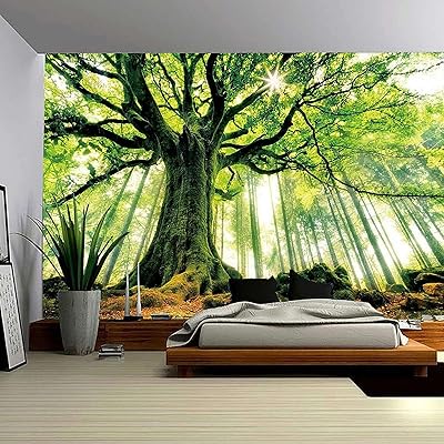 Tapis mural épais motif arbre naturel angus, taille king, impression 3d, décoration murale pour chambre à coucher, salon, dortoir universitaire, largeur 90 x longueur 71, vert et blanc. DIAYTAR COTE D'IVOIRE est une boutique en ligne généraliste qui propose plus de 300 000 références de produits divers, répondant ainsi aux besoins de tous les consommateurs ivoiriens. Elle est devenue la référence incontournable pour les achats en ligne en Côte d'Ivoire. Elle offre une grande variété de produits à des prix compétitifs.