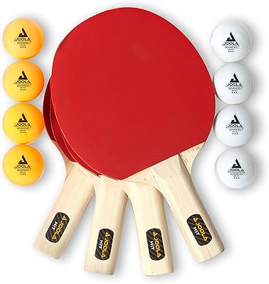 Ensemble de raquettes de tennis de table jola avec balles de tennis de table et sac de transport - ensemble de 4 ou ensemble de 2 raquettes de tennis de table - raquettes de tennis de table avancées et accessoires de tennis de table portables pour 2 à 4 joueurs. DIAYTAR COTE D'IVOIRE est une boutique en ligne généraliste qui propose plus de 300000 références de produits divers, faisant d'elle le leader du marché en Côte d'Ivoire. Elle offre une grande variété de produits pour répondre aux besoins de tous les clients. Avec une expérience de qualité, les clients peuvent naviguer facilement sur le site pour trouver leurs produits préférés.