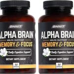 Supplément onit premium brain boosting nootropic d'alpha brain - améliore la concentration