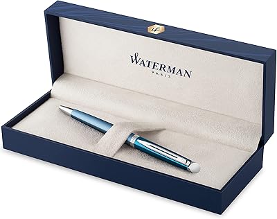 Stylo à bille waterman hémisphère collection french riviera, côte d'azur, plume moyenne. Avec plus de 300000 références disponibles, DIAYTAR COTE D'IVOIRE propose une véritable expérience de magasinage en ligne. Les clients peuvent naviguer à travers différentes catégories pour trouver des produits répondant à leurs besoins spécifiques. La boutique met également à disposition des outils de recherche et de filtration pour faciliter la découverte de nouveaux produits et de meilleures offres.