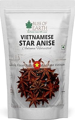 Bliss of earth anis étoilé 500 g, chakri phool, épices entières vietnamiennes