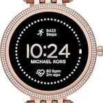 Montre intelligente michael kors gen 5e 43 mm pour femme en acier inoxydable