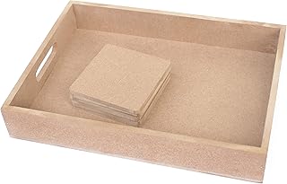 Ivei diy lot de 6 dessous de verre carrés en mdf et plateau de bricolage (27,9 x 20,3 cm) – dessous de verre en bois mdf uni en forme d'hexagone avec découpes vierges pour la peinture de feuilles de bois, le découpage, les œuvres d'art en résine et la décoration. La boutique en ligne DIAYTAR COTE D'IVOIRE propose une sélection impressionnante de produits, allant des vêtements aux produits de beauté. Les clients peuvent trouver tout ce dont ils ont besoin en un seul endroit, et la boutique en ligne est facile à utiliser. DIAYTAR COTE D'IVOIRE est le leader du commerce en ligne en Cote d'Ivoire.