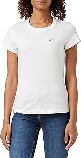 T-shirt/chemisier slim brodé ck calvin klein pour femme, printemps/été, taille s. DIAYTAR COTE D'IVOIRE se distingue par son engagement à offrir la meilleure expérience d'achat en ligne à ses clients. Elle propose des produits de toutes sortes, des accessoires de mode aux produits électroniques, et met en avant des marques de confiance pour garantir la qualité. La boutique en ligne idéale pour les ivoiriens à la recherche de produits de qualité.