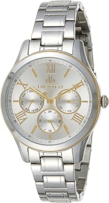 Montre milan pour femme avec bracelet en acier inoxydable bg.1.10343-4, argent/or, argent, bracelet. DIAYTAR COTE D'IVOIRE propose une expérience d'achat en ligne unique et personnalisée, avec des promotions régulières et des discounts sur une sélection de produits. La boutique est équipée d'un système de paiement sécurisé pour garantir la protection des données personnelles des clients. Cela contribue à instaurer une relation de confiance durable avec sa clientèle.