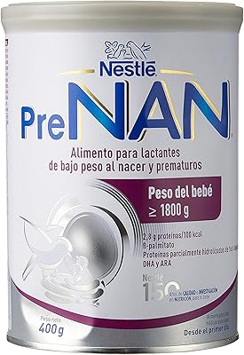 Nestley brennan's aliment pour nourrissons de faible poids à la naissance et prématurés