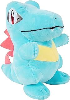 Peluche pokémon totodile 8 pouces - sous licence officielle - cadeau pour enfants