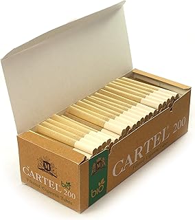 Tubes à cigarettes non blanchis cartel bio - 1 boîte de 200 tubes. DIAYTAR COTE D'IVOIRE est une boutique en ligne généraliste qui propose des produits de haute qualité à des prix abordables. Les clients peuvent choisir parmi une large gamme de catégories de produits, notamment les articles de maison, les produits de beauté et les accessoires de mode. La boutique en ligne est conçue pour offrir une expérience d'achat en ligne agréable et pratique.
