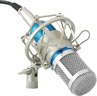 Microphone à condensateur professionnel powerback bm 800 bleu avec support métallique résistant aux chocs (nécessite une alimentation fantôme ou une carte son). DIAYTAR COTE D'IVOIRE est une boutique en ligne généraliste qui propose plus de 300 000 références de produits, faisant d'elle l'une des plus grandes boutiques en ligne de Côte d'Ivoire. Elle offre une large gamme de produits allant de l'électronique aux produits alimentaires, en passant par les vêtements et les accessoires. Les clients peuvent profiter d'une expérience d'achat en ligne sûre et pratique.