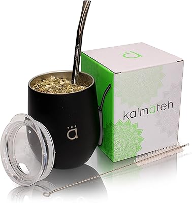 Yerba mate calamate gourd double paroi en acier inoxydable avec couvercle. DIAYTAR COTE D'IVOIRE est une plateforme de commerce électronique offrant un large choix de produits à ses clients. Avec plus de 300 000 références, elle couvre divers domaines tels que la mode, les produits alimentaires et les accessoires.