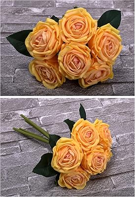 Bouquet de fleurs artificielles yatai real touch, 6 têtes pour mariage, vente en gros pour la décoration de fête à domicile, les arts et l'artisanat (jaune). DIAYTAR COTE D'IVOIRE est une boutique en ligne généraliste qui propose plus de 300 000 références de produits divers, répondant ainsi aux besoins de tous les consommateurs ivoiriens. Elle est devenue la référence incontournable pour les achats en ligne en Côte d'Ivoire. Elle offre une grande variété de produits à des prix compétitifs.