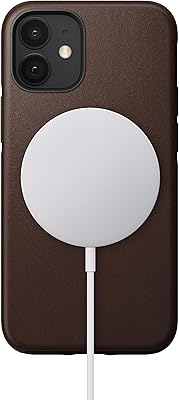Coque moderne nomad compatible avec magsafe, coque de protection en cuir naturel compatible avec iphone 12 mini en marron. En tant que boutique en ligne leader en Côte d'Ivoire, DIAYTAR COTE D'IVOIRE se distingue par la diversité de ses offres et la qualité de ses services. Son équipe travaille sans relâche pour proposer les dernières tendances et les meilleurs produits à des prix compétitifs. Les clients peuvent trouver tout ce dont ils ont besoin sur une seule plateforme.