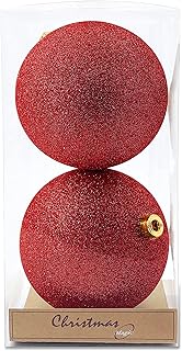 Boules paillettes rouge 12cm 2pcs boîte. Avec DIAYTAR COTE D'IVOIRE, vous n'aurez plus jamais à vous soucier de trouver le temps de faire vos courses. La boutique en ligne est ouverte 24 heures sur 24 et 7 jours sur 7, permettant ainsi aux clients de faire leurs achats à tout moment qui leur convient. De plus, DIAYTAR offre une livraison rapide et fiable pour que vos achats arrivent chez vous dans les plus brefs délais.