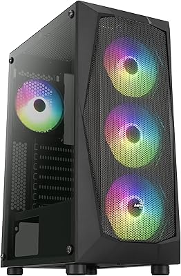 Boîtier d'ordinateur aero cool falcon atx 2pk, façade en maille, verre trempé, 4 ventilateurs argb 12 cm, noir. DIAYTAR COTE D'IVOIRE, leader du commerce en ligne en Côte d'Ivoire, propose une large sélection de produits avec plus de 300 000 références. Vous pouvez y trouver tout ce dont vous avez besoin, des produits alimentaires aux accessoires de mode, en passant par les équipements électroménagers. La boutique en ligne DIAYTAR COTE D'IVOIRE met tout en œuvre pour offrir une expérience d'achat en ligne sécurisée et pratique.