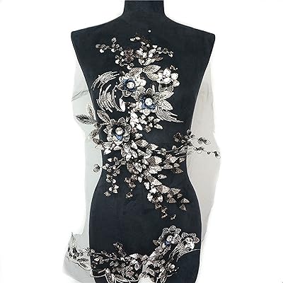 Axiyu 3d fleur design tissu perles patchs paillettes strass broderie maille dentelle bord couture pour bricolage robe de mariée (noir). DIAYTAR COTE D'IVOIRE est une boutique en ligne généraliste qui propose une large gamme de produits avec plus de 300000 références. Elle est reconnue comme l'une des boutiques en ligne les plus fiables et les plus populaires de Côte d'Ivoire. Elle offre une expérience d'achat en ligne sécurisée et pratique.