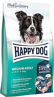 Aliment fit & vital pour adultes poids moyen 12 kg de happy dog