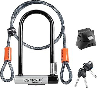 Antivol de vélo robuste en forme de u kryptolok série 2 avec câble de vélo flexible de 4 pieds. Avec plus de 300 000 références de produits, DIAYTAR COTE D'IVOIRE est la destination idéale pour les clients qui cherchent à acheter des produits en ligne. La boutique propose des produits de marques renommées et des produits locaux, offrant ainsi une grande variété de choix aux clients. Les promotions et les réductions sont régulières, ce qui permet aux clients de faire des économies.