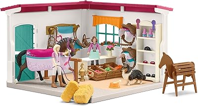 Coffret cadeau cheval schleik de 38 pièces pour filles et garçons du horse