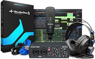 Pré-sonos studio 96 par audiobox - interface, microphone, écouteurs et logiciel 25e anniversaire. En tant que leader du e-commerce en Cote d'Ivoire, DIAYTAR COTE D'IVOIRE propose des promotions et des offres spéciales régulièrement, ce qui permet aux clients de faire des économies sur leurs achats. La boutique est également facile à utiliser, même pour les clients qui ne sont pas familiers avec les achats en ligne. Elle propose une gamme de services de paiement flexibles.