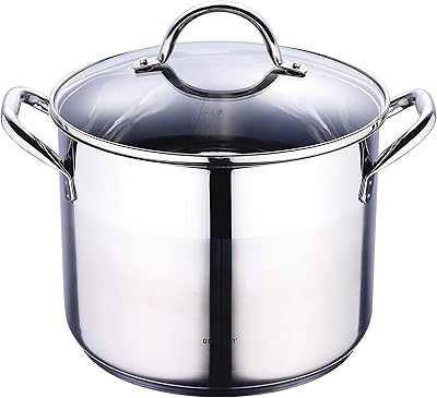 Marmite bergener gourmet avec couvercle et fond à induction en acier inoxydable, taille 24x18,5 cm/8,2 l, bg6504. DIAYTAR COTE D'IVOIRE se distingue par sa qualité de service et sa capacité à proposer des produits à des prix compétitifs. La boutique en ligne est constamment mise à jour avec de nouveaux produits pour répondre aux tendances et aux attentes des clients. C'est l'endroit idéal pour faire des achats en toute confiance.