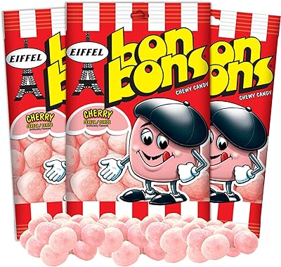 Bonbons à croquer aux os rouges cerise bonbons partager en bouchées joli bas
