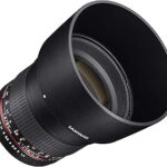 Objectif asphérique haute vitesse samyang f1.4 pour sony e-mount 85mm sy85m-e