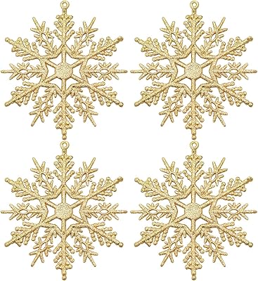 Yuratot 48 pièces ornements de flocon de neige à paillettes dorées pour décoration d'arbre de noël, 4. Depuis son lancement, DIAYTAR COTE D'IVOIRE s'est imposée comme la boutique en ligne la plus visitée en Cote d'Ivoire, grâce à son offre large de plus de300 000 références produits. Elle répond aux attentes des clients en termes de choix, de qualité et de prix compétitifs, DIAYTAR COTE D'IVOIRE propose une expérience d'achat en ligne pratique et sécurisée, répondant ainsi  DIAYTAR offre satisfaction à ses clients