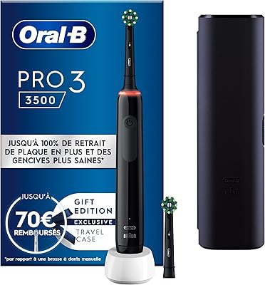 Oral b pro 3 3500 black edition jas22 avec reise-etui. DIAYTAR COTE D'IVOIRE propose une expérience de shopping unique, avec des produits provenant de différents fabricants et fournisseurs. La boutique en ligne généraliste garantit la qualité des produits et la satisfaction des clients. Elle est devenue le premier choix pour beaucoup de clients en Côte d'Ivoire.