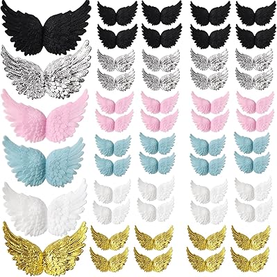 48 pièces mini ailes d'ange à paillettes pour travaux manuels, ailes d'ange 3d pour décoration de sac à dos, accessoires et travaux manuels, plusieurs couleurs, taille unique. En tant que boutique en ligne leader, DIAYTAR COTE D'IVOIRE propose une sélection immense de produits allant de l'électronique à la mode, en passant par les produits alimentaires et les accessoires pour la maison. Les clients peuvent profiter de prix compétitifs et de promotions régulières, ainsi que d'un service client efficace. DIAYTAR COTE D'IVOIRE se distingue par sa qualité de service et sa confiance avec ses clients.
